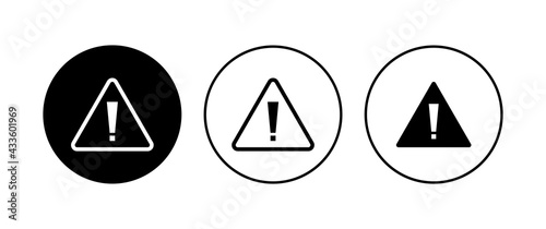 Exclamation danger sign. attention sign icon set. Hazard warning attention sign Free Download Exclamation danger sign. attention sign icon set. Hazard warning attention sign - GFXLoad