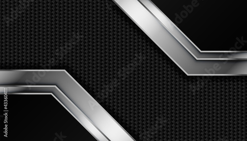 carbon fiber texture with metallic lines