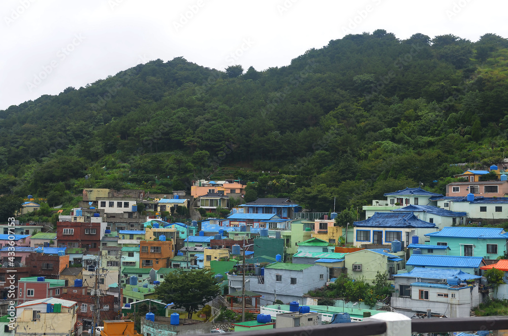 Panorama part of Gamcheon Culture Village