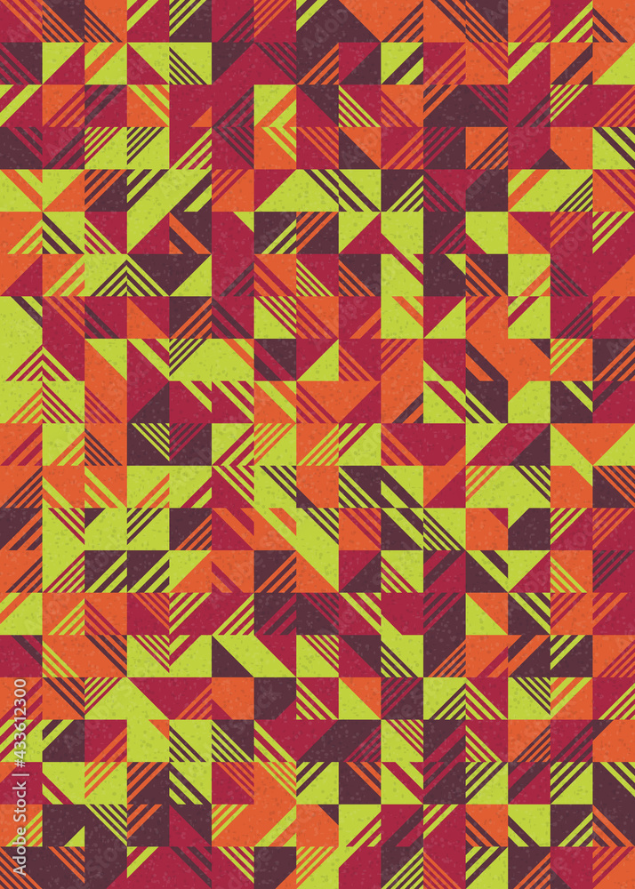Abstract Geometric Pattern generative computational art illustration Abstract Geometric Pattern generative computational art illustration