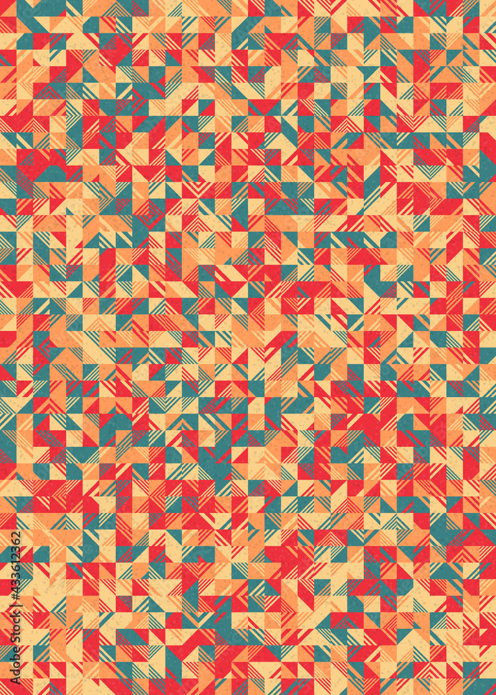 Abstract Geometric Pattern generative computational art illustration Abstract Geometric Pattern generative computational art illustration