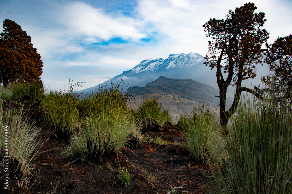 Parque Nacional Iztaccíhuatl-Popocatepetl en México