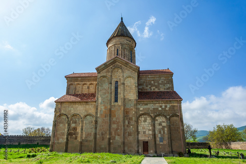 Old orthodox church in the village Samtavisi. Georgia photo
