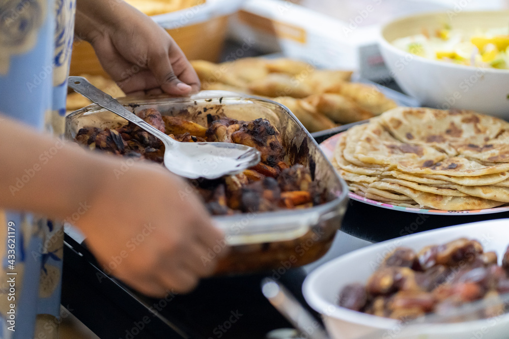 Ramadan food selection