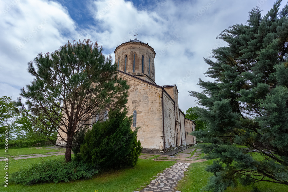 Martvili orthodox monastery built in VII century. Georgia, samegrolo