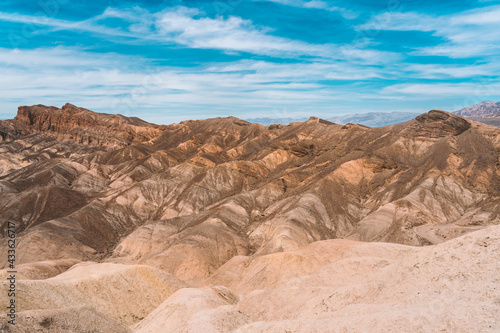 Mountains and hills in Zabritski Point, Death Valley