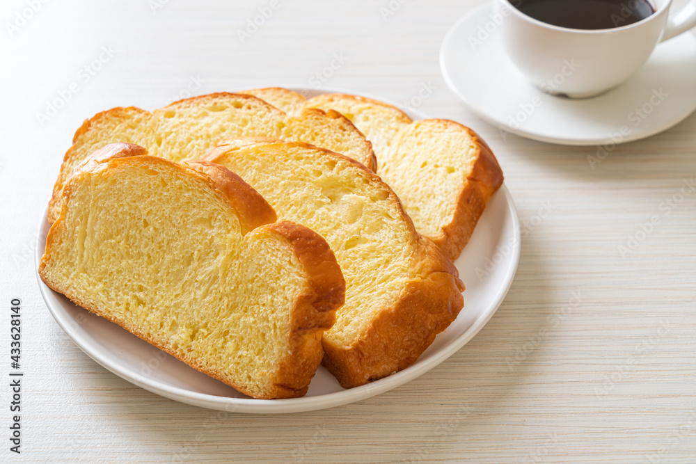 Sweet potato bread with coffee Sweet potato bread with coffee