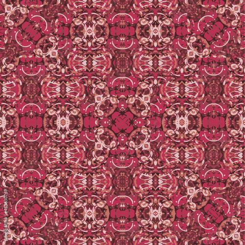 Vintage Complex Decorative Seamless vector Pattern