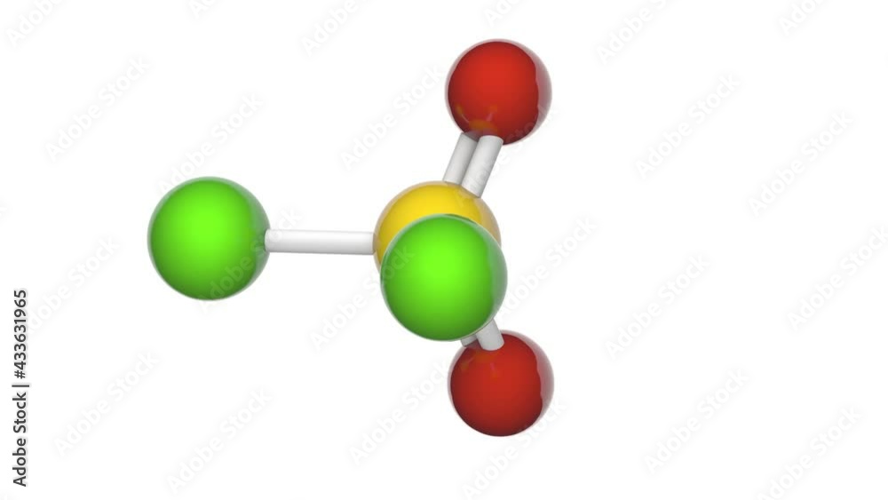 Sulfuryl chloride (Sulfuric chloride), formula SO2Cl2 or Cl2O2S. It is