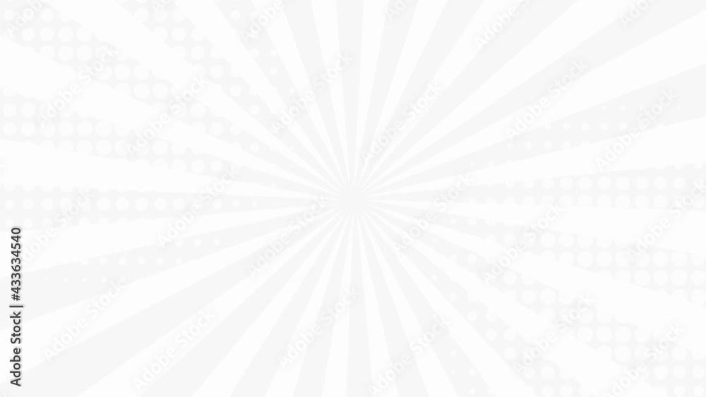 Grey sunburst radial background pattern animation. Colored back Pop Motion video. 4K Grey sunburst radial background pattern animation. Colored back Pop Motion video. 4K