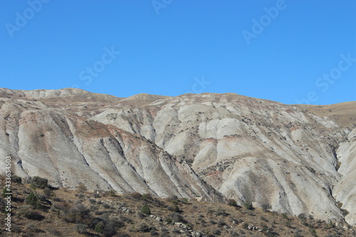 formations in mountain region