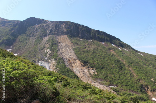 福島県の安達太良山の登山