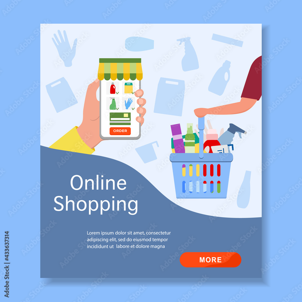 Online Store Household Order Shopping Delivery Online Store Household Order Shopping Delivery