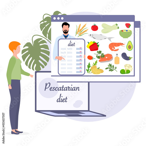 People Online Pescatarian Diet Vegetarian Healthy