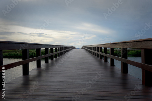 Bridge by the lake