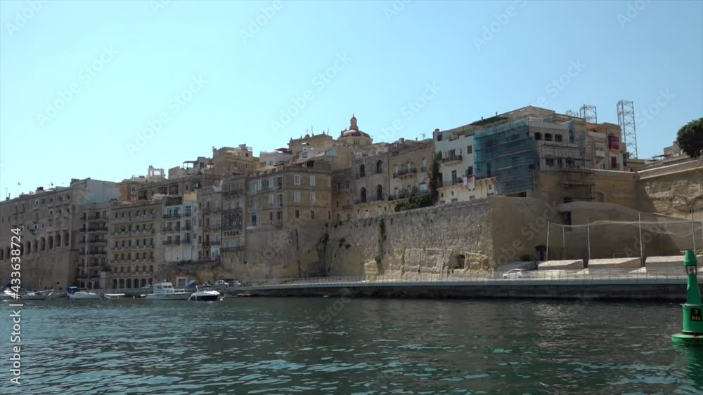 Shoreline of Malta walls. Shoreline of Malta walls.