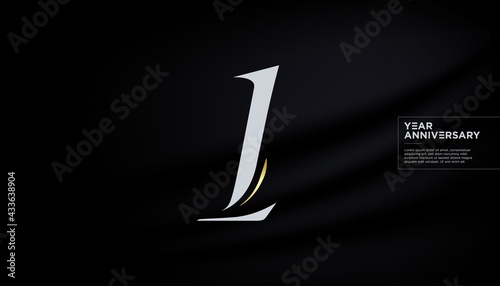 Number one / first / 1 vector font alphabet, modern dynamic luxury flat design for your unique elements design ; logo, corporate identity, application, creative poster etc.