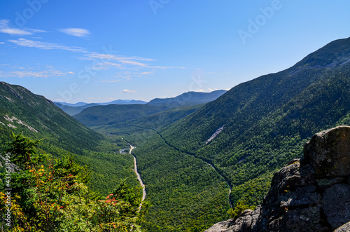 The view from Mount Willard, New Hampshire. photo