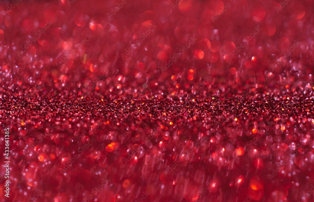 Abstract bokeh lights glittering red colors blur background Abstract bokeh lights glittering red colors blur background