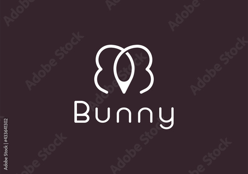 Initial Letter B Line Logo, Initial Letter Logo For Company Name, Alphabet Logo Template Ready For Use, Modern Initial Logo
