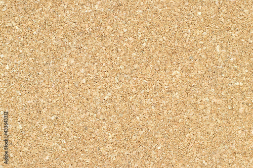 Closed up of brown color cork board textured background