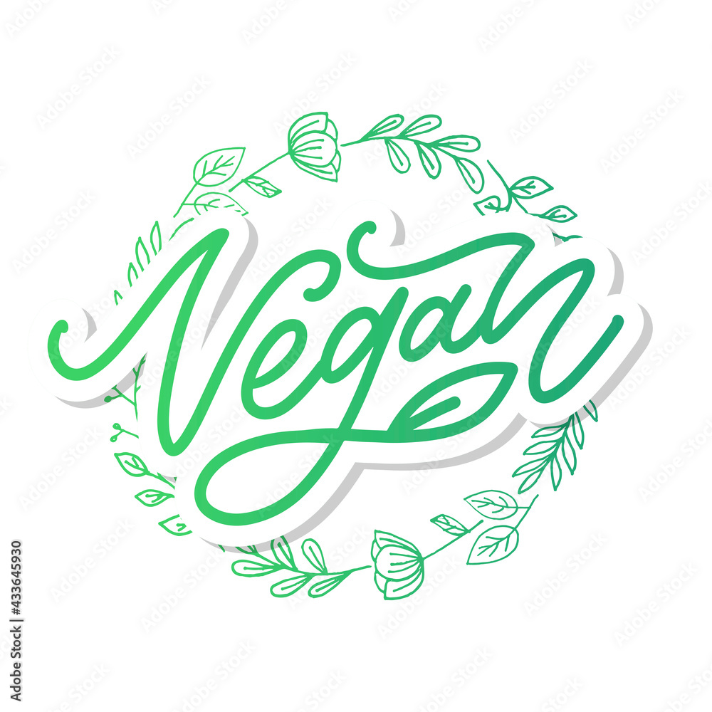 Vector illustration, food design. Handwritten lettering for restaurant, cafe menu. Vector elements for labels, logos, badges, stickers or icons. Calligraphic and typographic collection. Vegan menu Vector illustration, food design. Handwritten lettering for restaurant, cafe menu. Vector elements for labels, logos, badges, stickers or icons. Calligraphic and typographic collection. Vegan menu