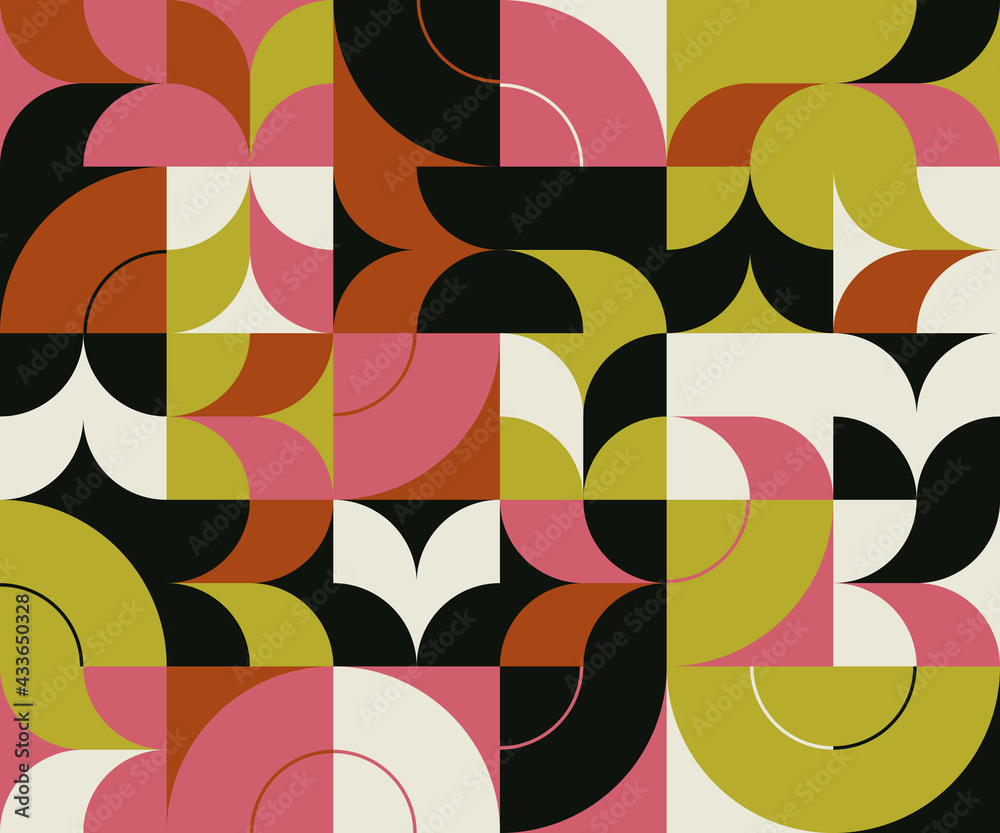 Geometric Abstract Vector Elements Design