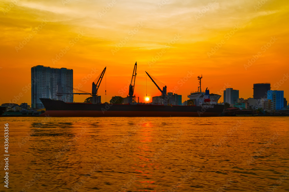 Container Cargo Cranes terminal