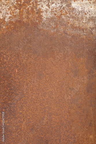 Rusty metal texture background. Grunge rust metal sheet