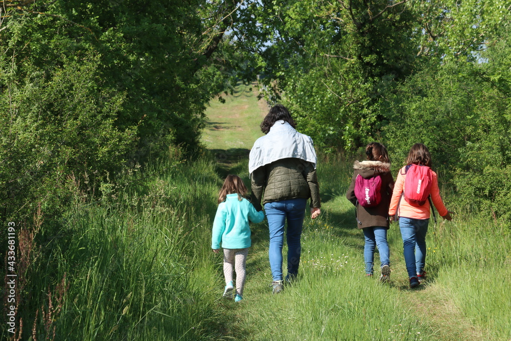 Promenade dominicale en famille Promenade dominicale en famille
