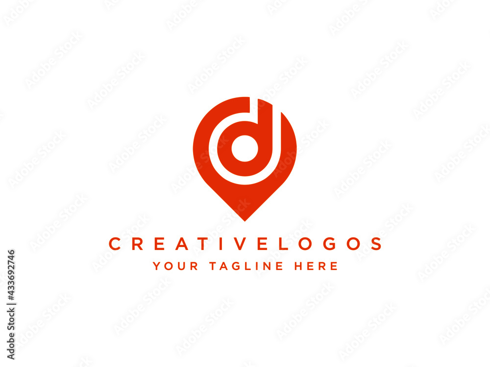 Creative Letter D Logo Design, Initials D Logo, Alphabet Logo D, Logo Design Template Creative Letter D Logo Design, Initials D Logo, Alphabet Logo D, Logo Design Template
