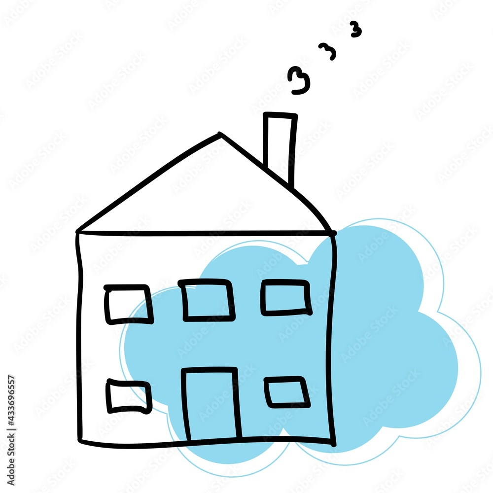 Building Line Icons vector design black. Hand-drawn house. Simple vector icon. Cartoon house line icon. Drawing houses, vector sketch. Building Line Icons vector design black. Hand-drawn house. Simple vector icon. Cartoon house line icon. Drawing houses, vector sketch.
