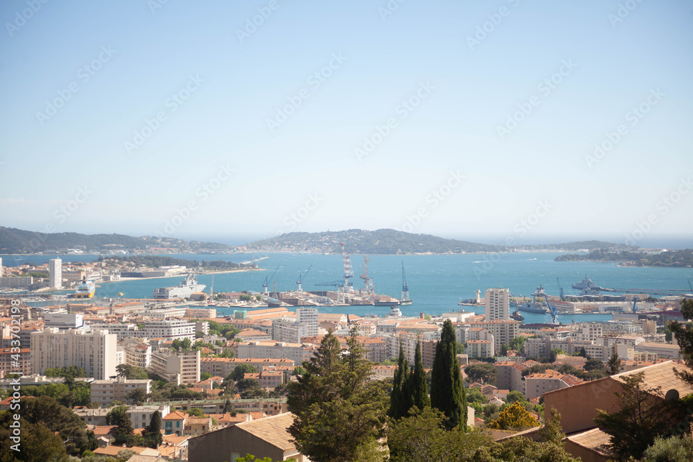 Obraz premium La Rade de Toulon , France