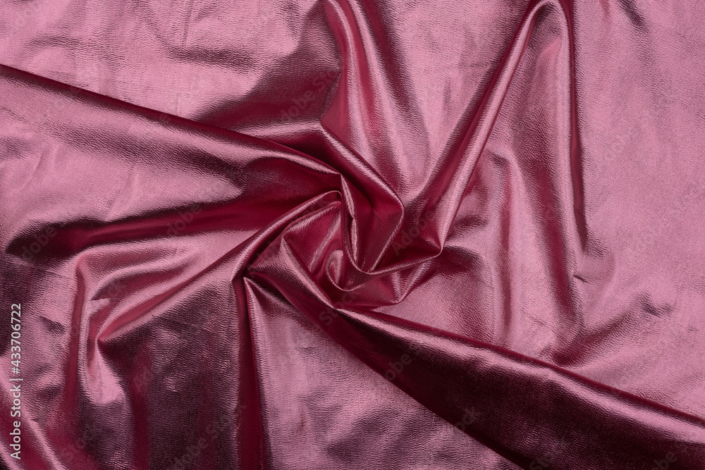 Fototapeta premium Fabric drapery backdrop abstract background