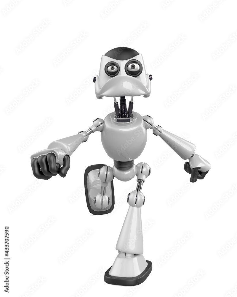 nice robot is walking very sad nice robot is walking very sad