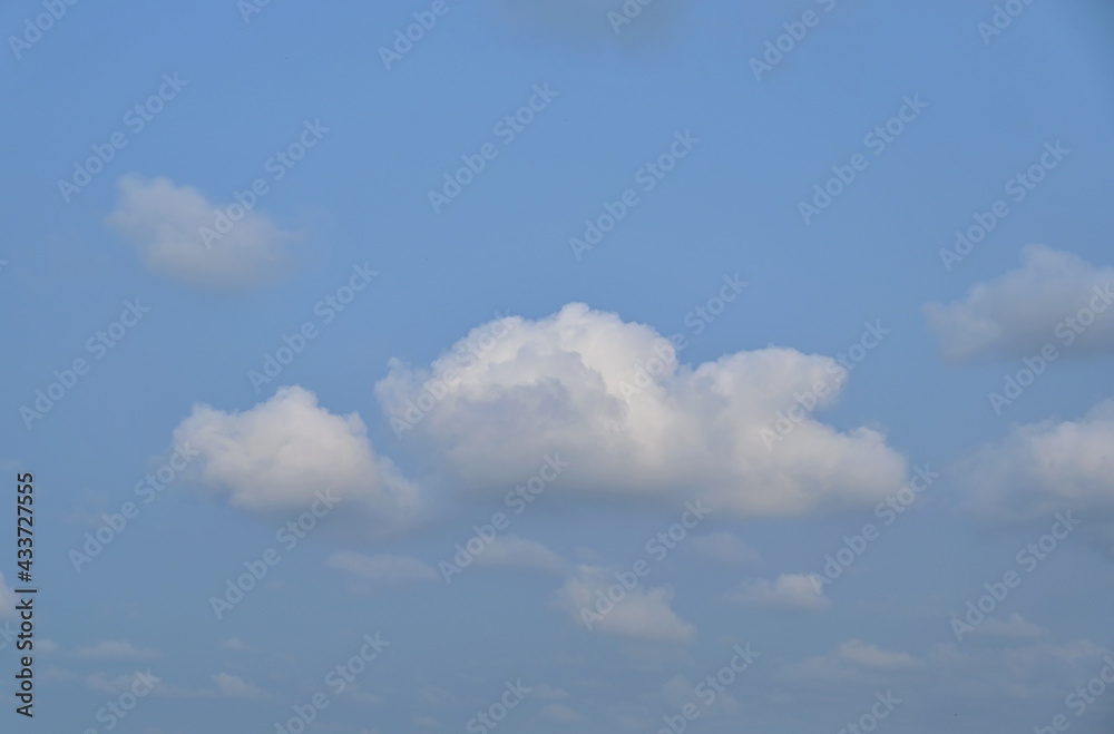 Bright blue sky and white clouds is the beauty of nature.
Bright blue sky and white clouds is the beauty of nature.