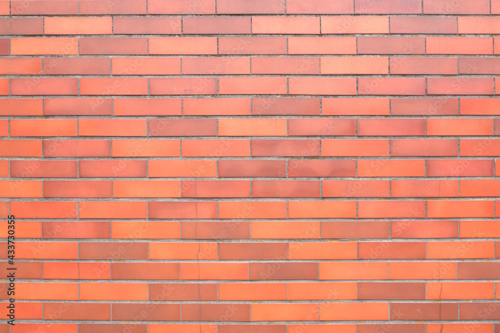 red brick wall background, Red brick material for design. Wallpaper