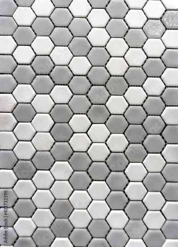 Background, Texture Ceramic Tile Mosaic, Color grey