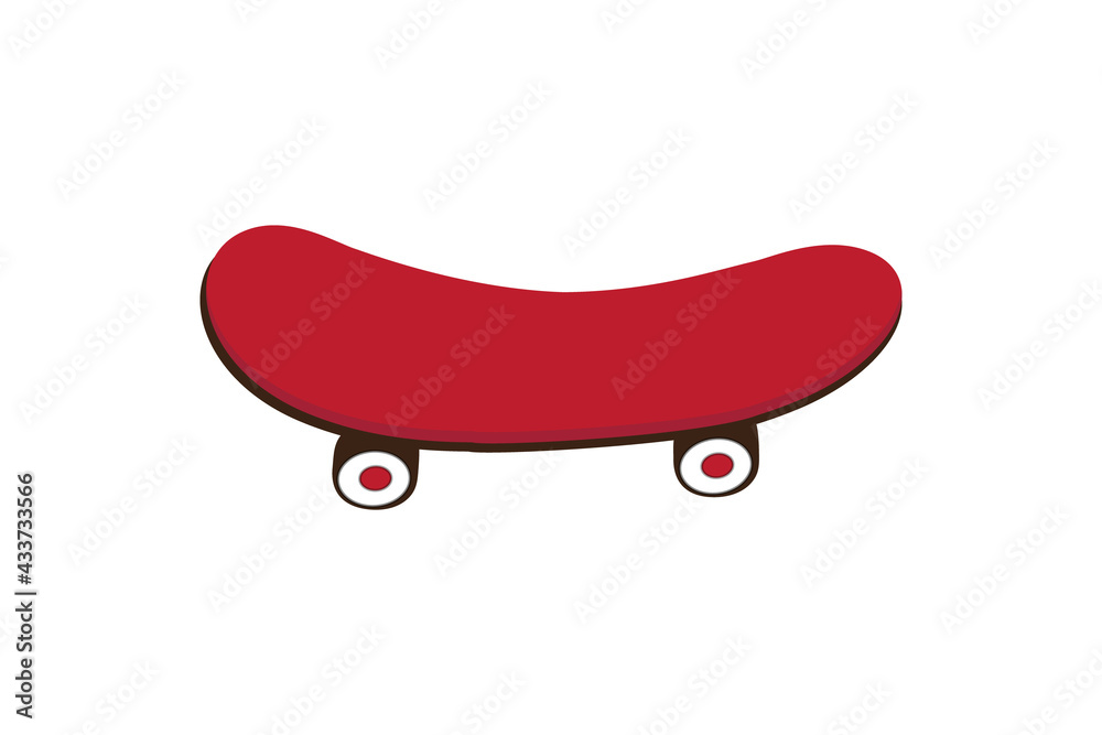 skateboard sport icon element isolated on white background skateboard sport icon element isolated on white background