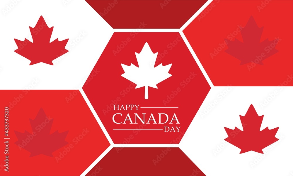 canada day background with maple leafs and canada flag. happy canada day vector canada day background with maple leafs and canada flag. happy canada day vector