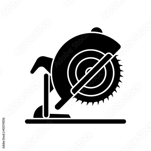 Cutter disc machine icon