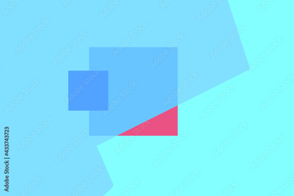 Blue abstract geometric background for banner, cover, poster, wallpaper, design with space for text. Blue abstract geometric background for banner, cover, poster, wallpaper, design with space for text.