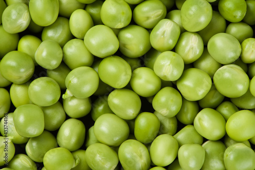 fresh green peas background texture top view