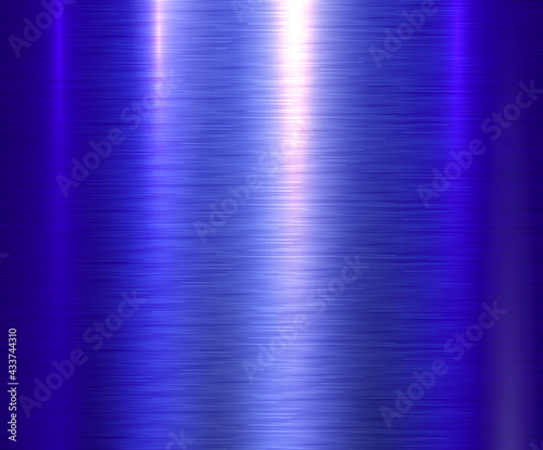 Metal blue steel texture background, shiny brushed metallic texture plate.