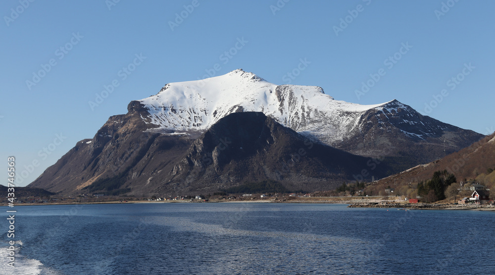 Norwegian coastline Norwegian coastline