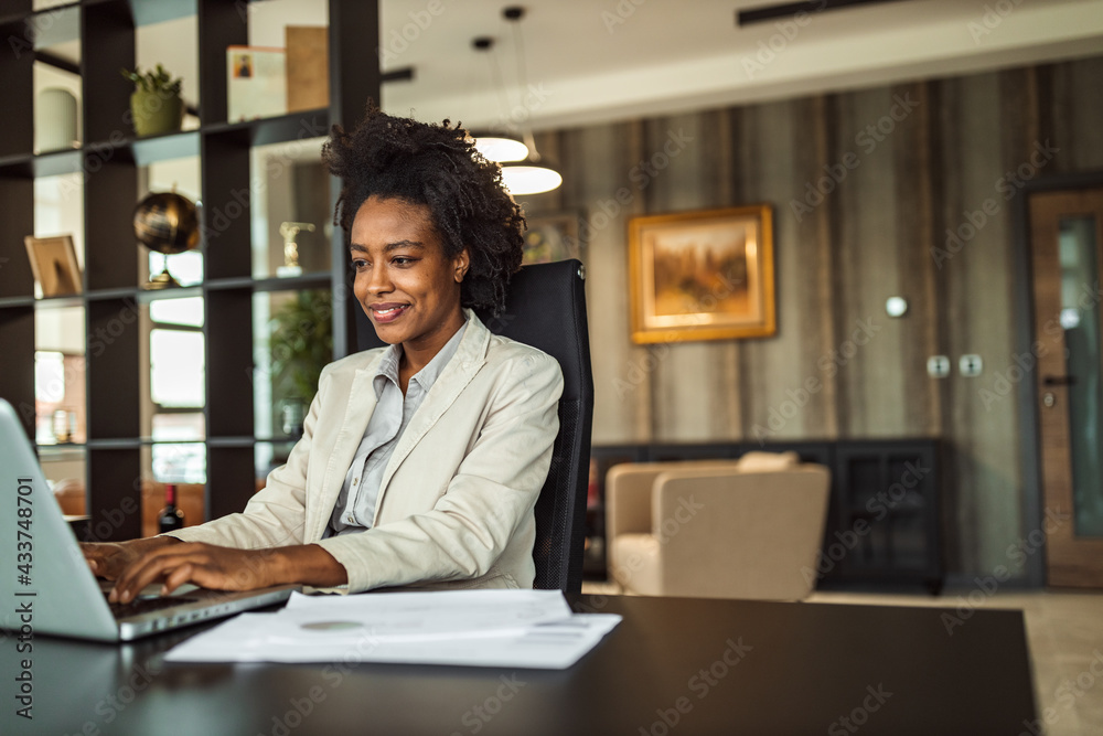 Woman using laptop, typing on the keyboard. Woman using laptop, typing on the keyboard.