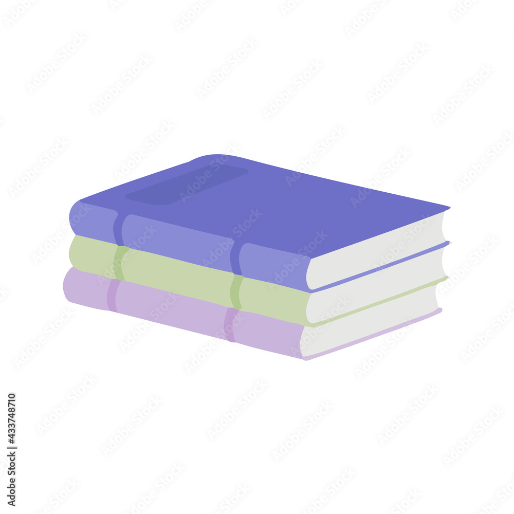 Stack of Books Learning Reading Education Knowledge On White Background Illustration Design Logo Template Stack of Books Learning Reading Education Knowledge On White Background Illustration Design Logo Template