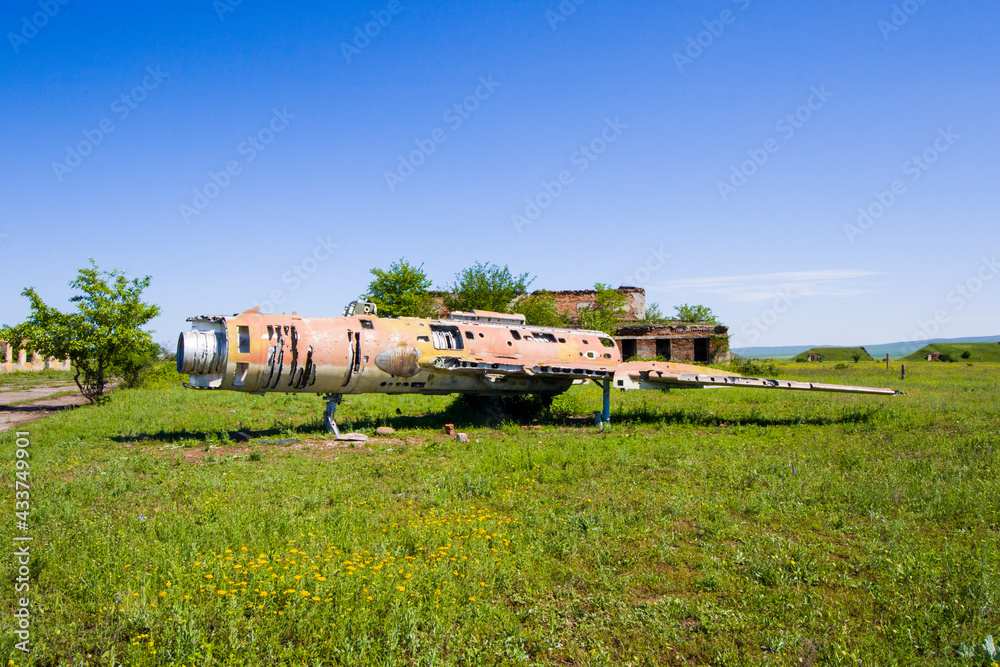 Soviet union army jet airplane