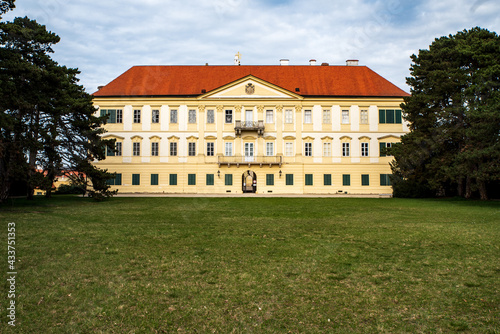 Valtice castle in Czech republic