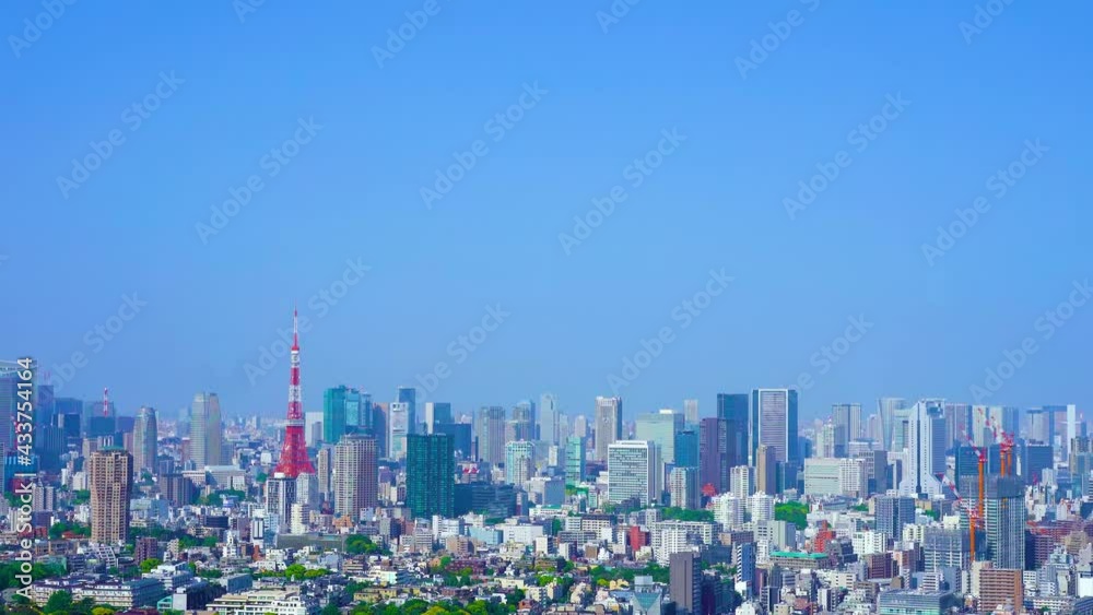 東京の都心風景 東京の都心風景